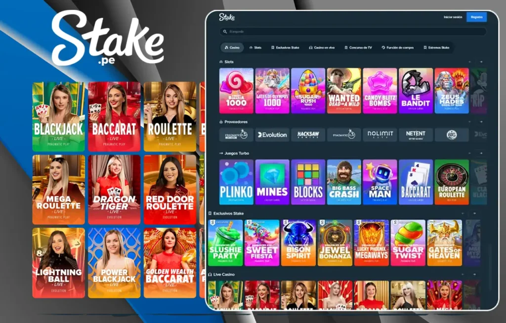 Juegos Casino Stake Perú